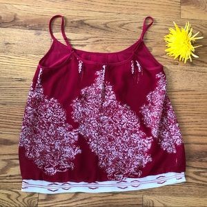 CAbi Tops - NWT CAbi Red Blouse from “The Heart” Collection CAbi Tops - NWT CAbi Red Blouse from “The Heart” Collection